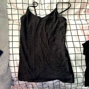 Grey tank top from Forever 21